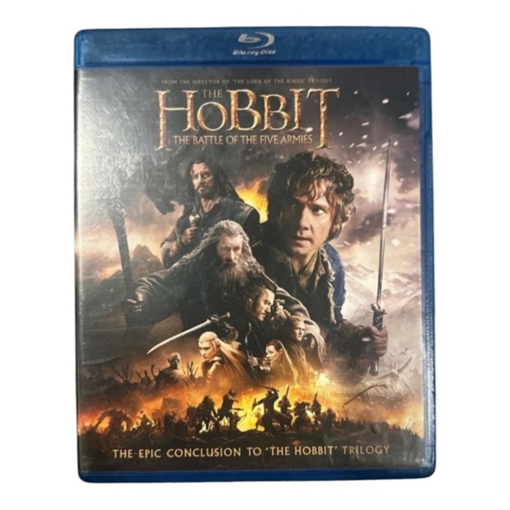 The Hobbit The Battle of the Five Armies‎ Blu-ray DVD 2-Disc Set 2015 PG-13